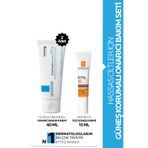 La Roche Posay Hassas Ciltler İçin Güneş Korumalı Onarıcı Bakım Seti: Cicaplast Baume 40mlX2 & Anthelios 15ml