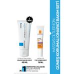 La Roche-Posay Hassas Ciltler Için Güneş Korumalı Onarıcı Bakım Seti: Cicaplast Baume 40MLX2 & Anthelios Uvmune 15ML
