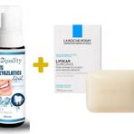 La Roche Posay Lipikar Surgras 150 gr Bakım Sabunu+E2'Quality E2'quality Diş Beyazlatıcı Köpük