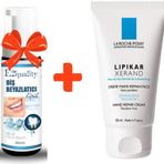 La Roche-Posay Lipikar Xerand 50 ml Onarıcı El Kremi+E2'Quality Diş Beyazlatıcı Köpük