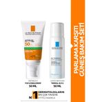 La Roche Posay Parlama Karşıtı Güneş Bakım Seti: Yağlı Ciltler İçinAnthelios Oil Control Gel Cream &Termal Su 50ML