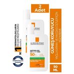 La Roche-Posay Spf 50 2x50 ml Anthelios Oil Control Fluide Güneş Kremi