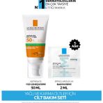 La Roche-Posay SPF50+ Anthelios Güneş Kremi 50ML Yağlı ve Karma Ciltler İçin Cilt Bakım Seti