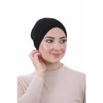 LA SEFA ÇAPRAZ DIŞ BONE SOSYETE BONESİ HAVUZ BONESİ CANDY KUMAŞ - SİYAH