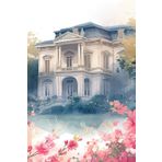 La Vie en Rose: Romantic Spring Notebook Inspired by Paris