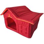 La Vista Dis Mekan Su Gecirmez Kedi Ve Kopek Catili Ev Kirmizi 56-36-45Cm