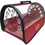 La Vista Tarçın Petshop Kedi Taşıma Çantası Lüx Kırmızı