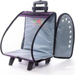 La Vista Tekerlekli Kale Valiz 36X27X41H Petshop Seyahat İçin Hafif ve Dayanıklı Tasarım