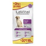 La Vital 12+3 kg Büyük Irk Kuzu Etli Yetişkin Köpek Maması