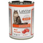 La Vital Adult Tahılsız Biftekli 400 gr Yetişkin Konserve Kedi Maması