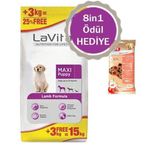 La Vital Maxi Puppy Kuzu Etli Büyük Irk Yavru 12+3 kg Köpek Maması
