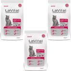 La Vital Somon ve Balık Kısırlaştırılmış 3x1.5 kg Kuru Kedi Mama