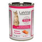 La Vital Sterilised Tahılsız Somonlu 400 gr Kısır Konserve Kedi Maması