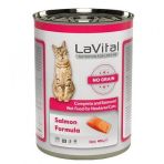 La Vital Sterilised Tahılsız Somonlu Yetişkin Kısır 400 gr Kedi Konservesi