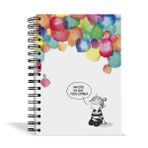 La Volatil Çizgili A5 Spiralli Defter 120 Yaprak 6101304771
