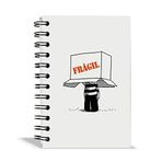La Volatil Çizgili A6 Spiralli Defter 80 Yaprak 6101404772