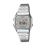 La680wa-7df Retro Dijital Kadın Kol Saati Gri