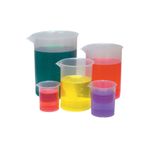 Lab Plastik Beher Ölçü Kabı 1000 ml
