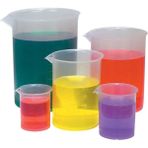 Lab Plastik Beher Ölçü Kabı 500 ml