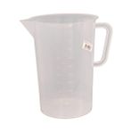 Lab Plastik Kulplu Beher Ölçü Kabı 5000 ml