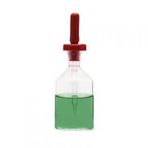 Lab Şeffaf Cam Damlatma Şişesi - 100 ml