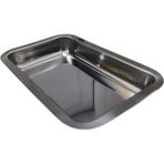 Labbakkal Numune Taşıma Tepsi 29X19 cm Paslanmaz Çelik - 1 ADET