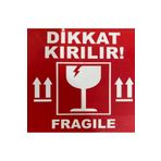 LABEL WORLD Kırılabilir Etiket Yapışkanlı 65mm X 65mm