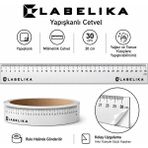 Labelika Yapışkanlı Cetvel - 30 cm