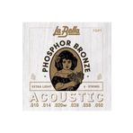 Labella La Bella 7Gpt Akustik Gitar Teli (10-50)