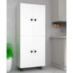 Labelladizayn 6 Bölmeli Çok Amaçlı Mutfak Kiler Banyo Dolabı 70 Cm MDF