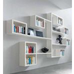 Labirent Mdf Kitaplık Raf