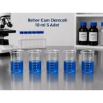 Labolist Beher Cam Dereceli 10 ml 5 Adet
