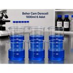Labolist Beher Cam Dereceli 1000ML 6 Adet