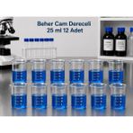 Labolist Beher Cam Dereceli 25 ml 12 Adet