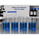 Labolist Beher Cam Dereceli 250 ml 4 Adet