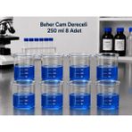 Labolist Beher Cam Dereceli 250 ml 8 Adet
