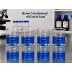 Labolist Beher Cam Dereceli 400 ml 8 Adet