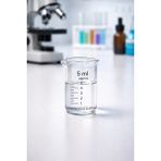 Labolist Beher Cam Dereceli 5 ml 1 Adet