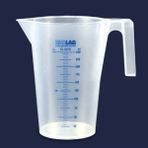 Labolist Beher - Kulplu - Pp- 3000 ml