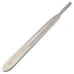 Labolist Bisstüri Sapı No:4 / Steril - Paslanmaz