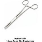 Labolist Hemostatik Pens Düz 16 cm Paslanmaz