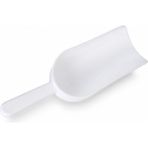 Labolist Plastik Kürek Beyaz - 250ML - Dibi Düz - Numune Küreği