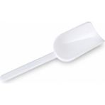 Labolist Plastik Kürek Beyaz - 60ML - Dibi Düz - Uzun Saplı