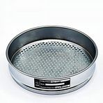 Laboratuvar elekleri, Laboratuvar Testi Bahçe Bitkileri Toprak Eleği 20cm Yaban Mersini İçin Krom Galvanizli Çoklu Boyutlar(1.5mm)