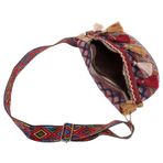 LABRIMP 1 Bilgisayar Haberci Çantası Bohem Omuzdan Askili Çanta Balo Omuzdan Askili Çanta Kadınlar Için Bel Çantası Patchwork Çanta Sırt Çantası Etnik Çanta Taşımak Basit Polyester Özlemek