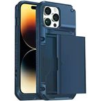 Labs 14 Slide Armor Sürgülü Kart Hazneli Koruyucu Kılıf (Mavi)