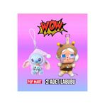 LABUBU ( 2 ADET) 1 CRY Baby + 1 Stitch Crying again Yeni Nesil Seri - Peluş Oyuncak.