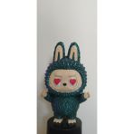 Labubu Hareketli Gözler | Büyük Boy (15 Cm) | 3 Renk Aynı Anda (Yeşil-Mor-Bakır) | 3D Baskı | Pla Hammadde - Bakır - Yeşil - Mor