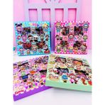 Labubu Kawaii Sticker Seti - 470 Adet - Ajanda, Günlük, Scrapbook, Bullet Journal Çıkartma