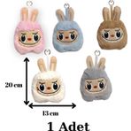 Labubu Peluş Canavar Karakter Anahtarlık